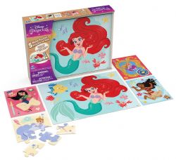 CASSE-TÊTE EN BOIS 5-EN-1 - PRINCESSES DISNEY